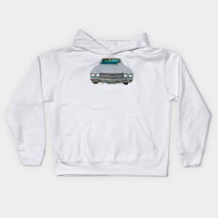 1970 Chevrolet Chevelle Malibu 4 Door Hardtop Kids Hoodie